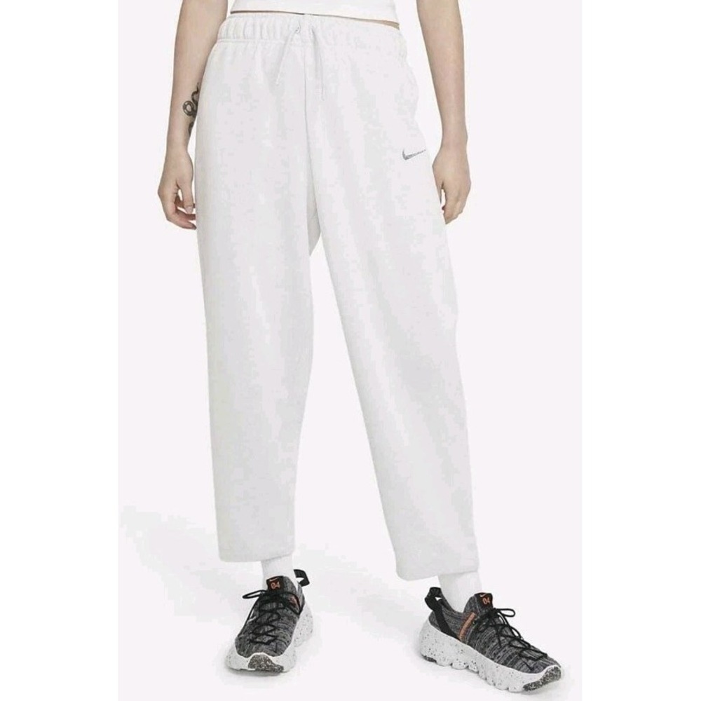 Nike Women's Sportswear Essentials French Terry‎ Woven Pants Sz 1X Plus Gray